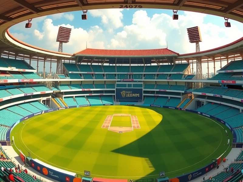 Cricket Legends - Eden Gardens stadium Cricket Legends recreation of Eden Gardens stadium in Kolkata