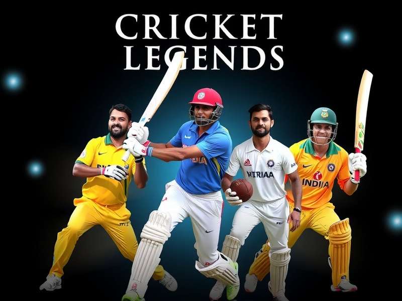 Cricket Legends - The ultimate Indian cricket game Cricket Legends game banner featuring Indian cricket stars
